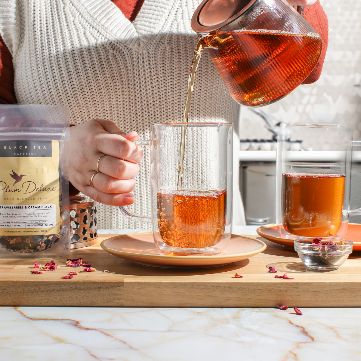 Perfect Tea Mug with Infuser/Lid