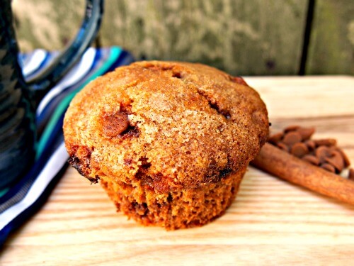 Snack Recipe: Cinnamon Chip Muffins