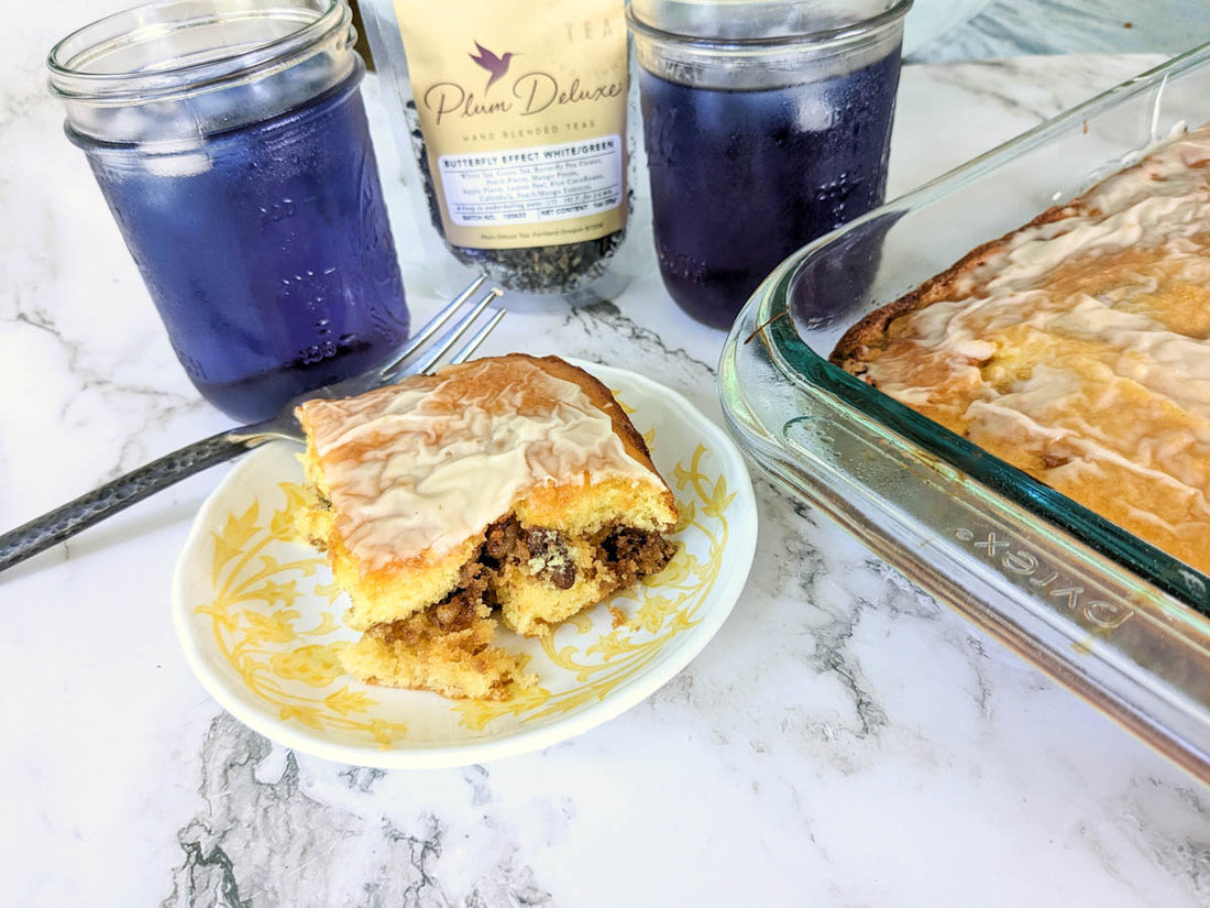 Whether you are planning a fun adventure like a picnic or road trip or just snuggling up with some tea, this homemade honeybun cake recipe is sure to be a hit.