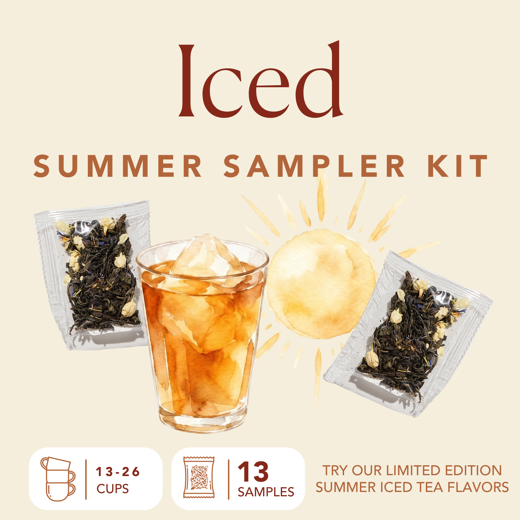 Iced Tea Sampler Kit (13 Samples)