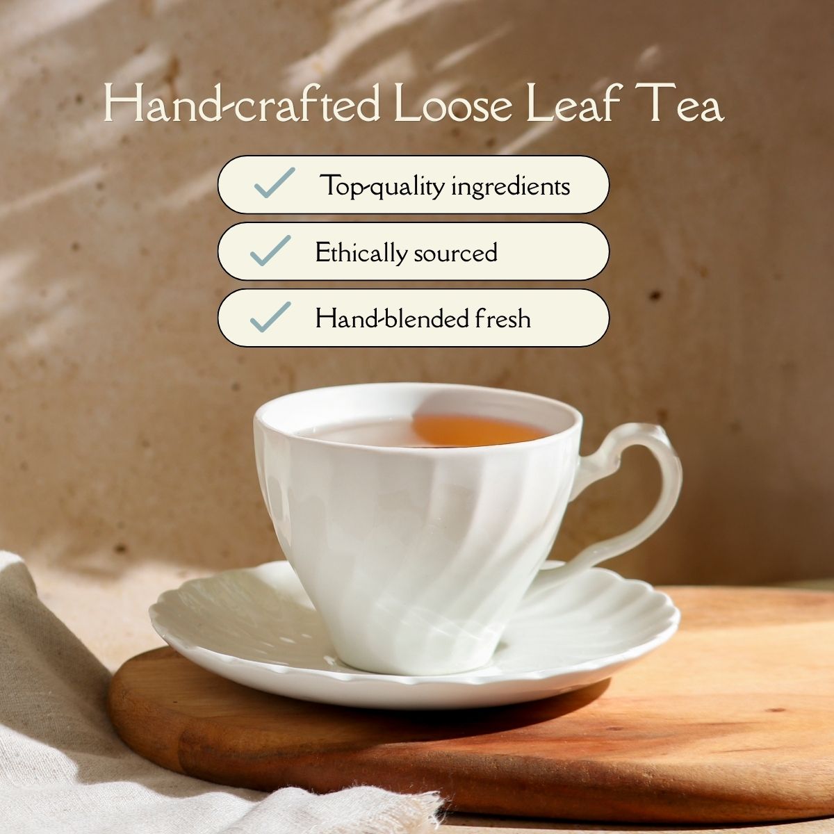 Strawberry Elderflower Herbal Tea