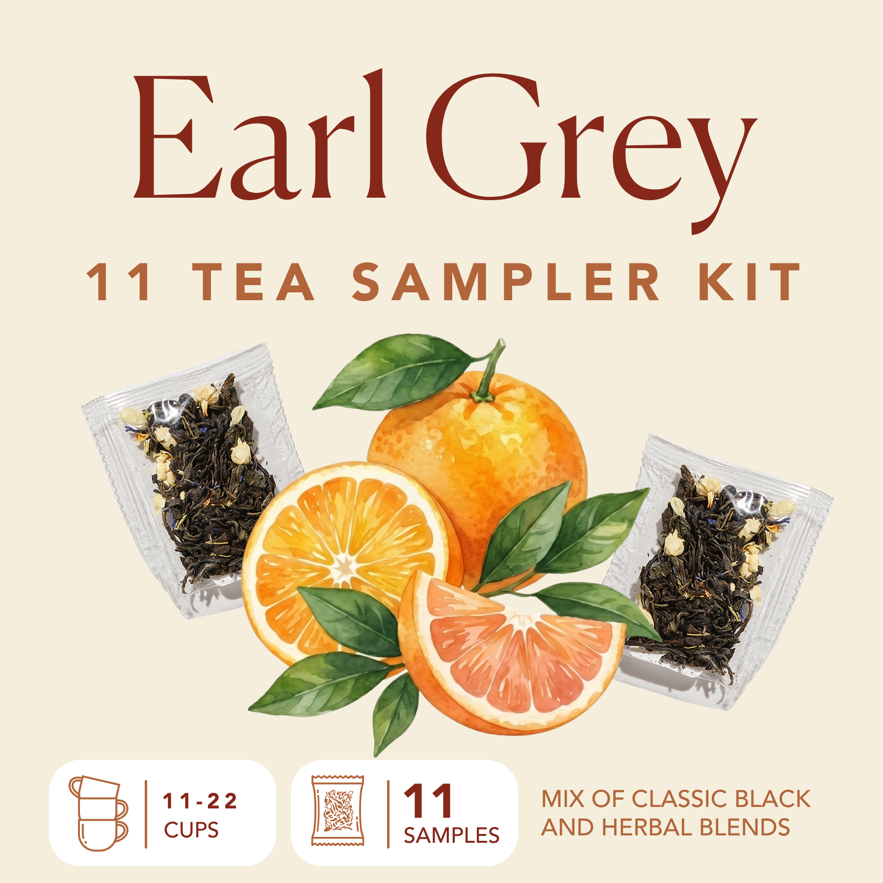 Earl Grey Month Sampler Kit (11 Samples)