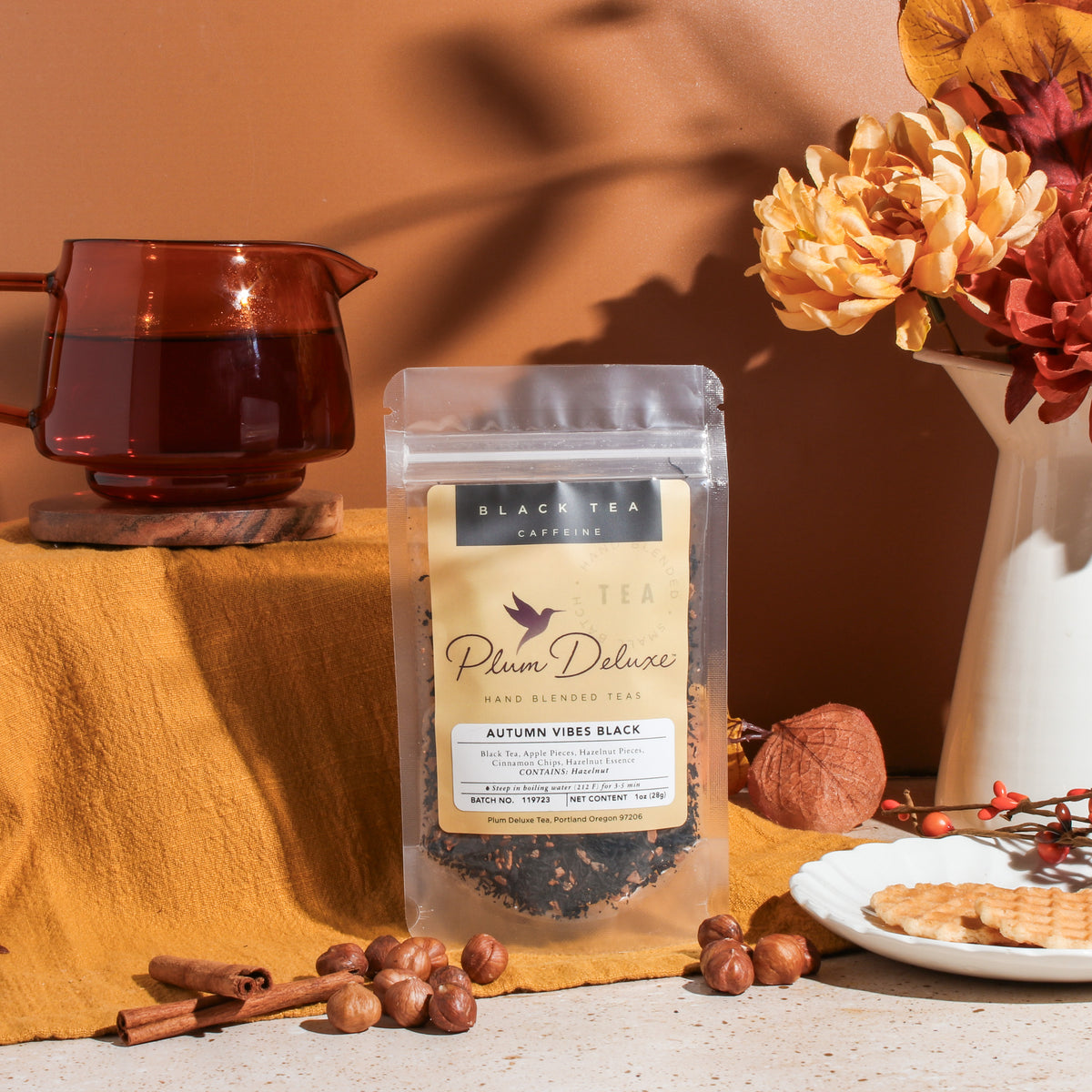Autumn Vibes Black Tea (Cinnamon / Hazelnut)