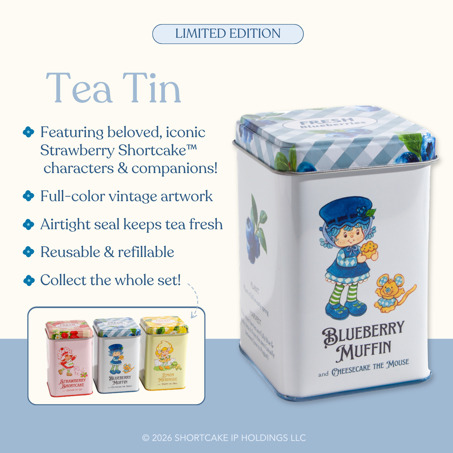Blueberry Muffin™ Tea Tin