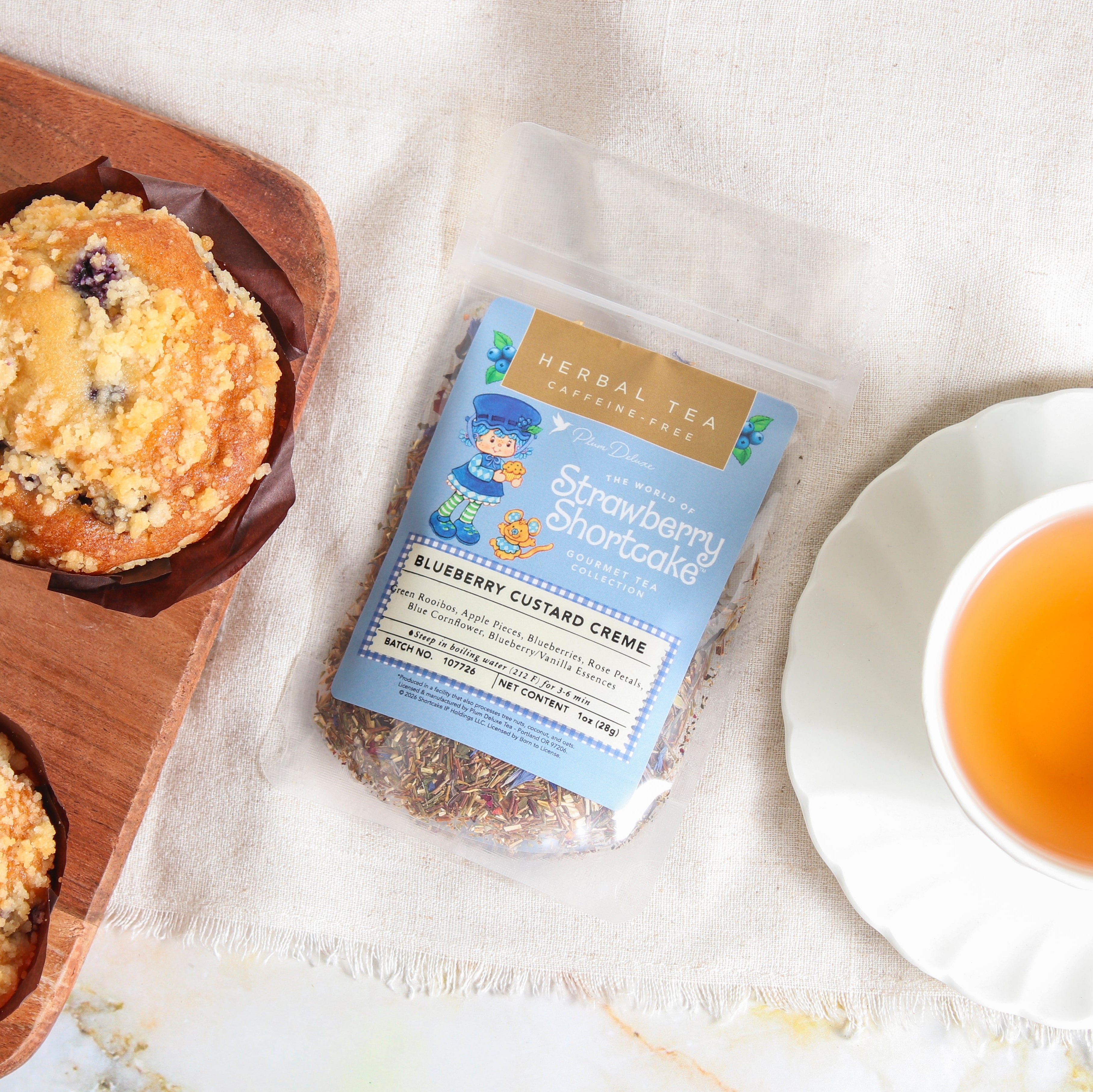 Blueberry Custard Creme Herbal Tea