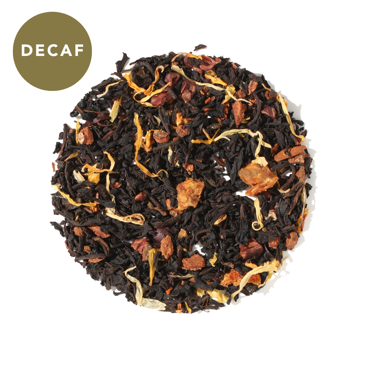 Decaf No Obligations Black Tea (Hazelnut - Almond - Cinnamon)