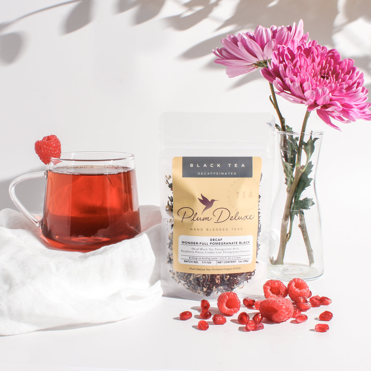 Decaf Wonder-Full Pomegranate Black Tea