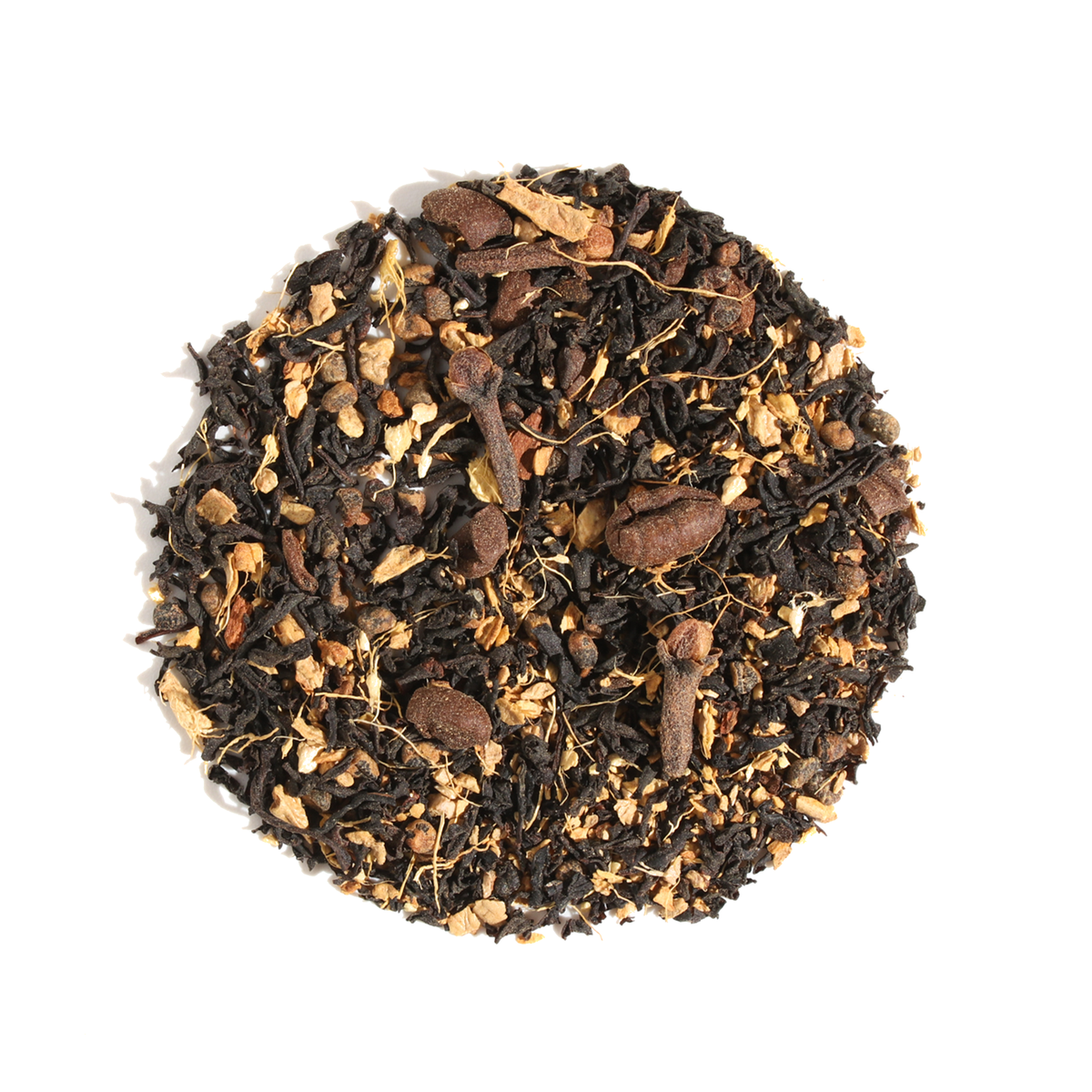 Dirty Chai (Masala Chai + Coffee Beans)