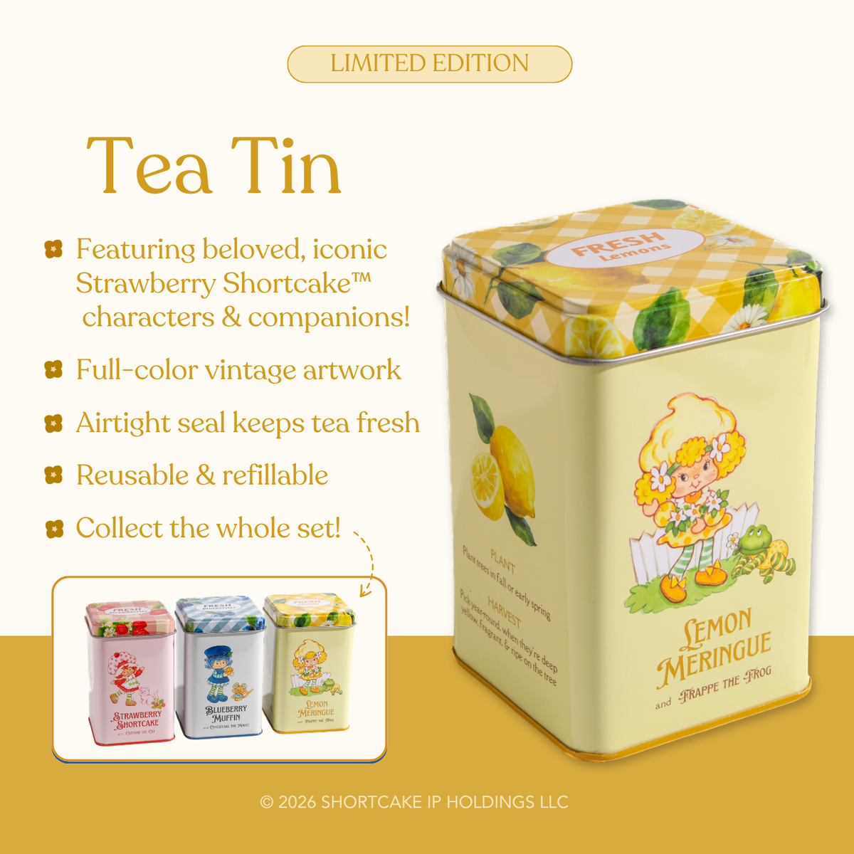 Lemon Meringue™ Tea Tin