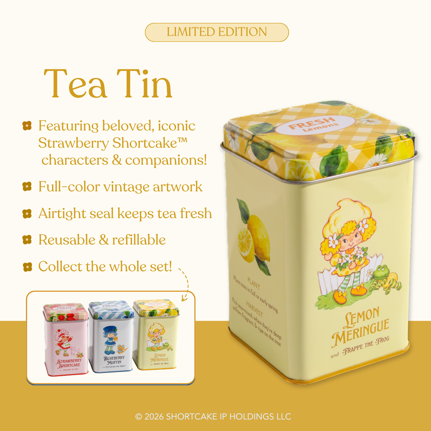 Berry Besties Bundle (3 Teas + 3 Collectible Tins)