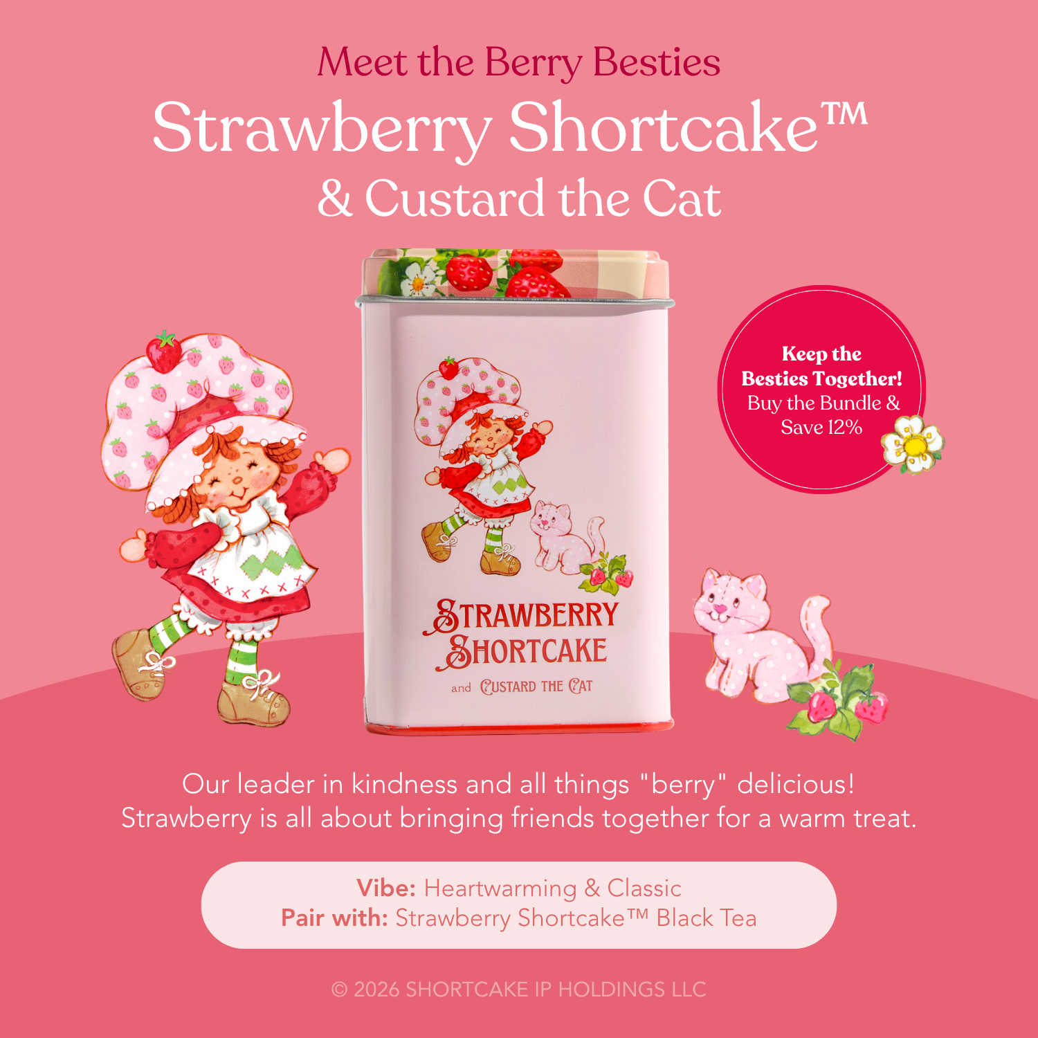 Strawberry Shortcake™ Tea Tin