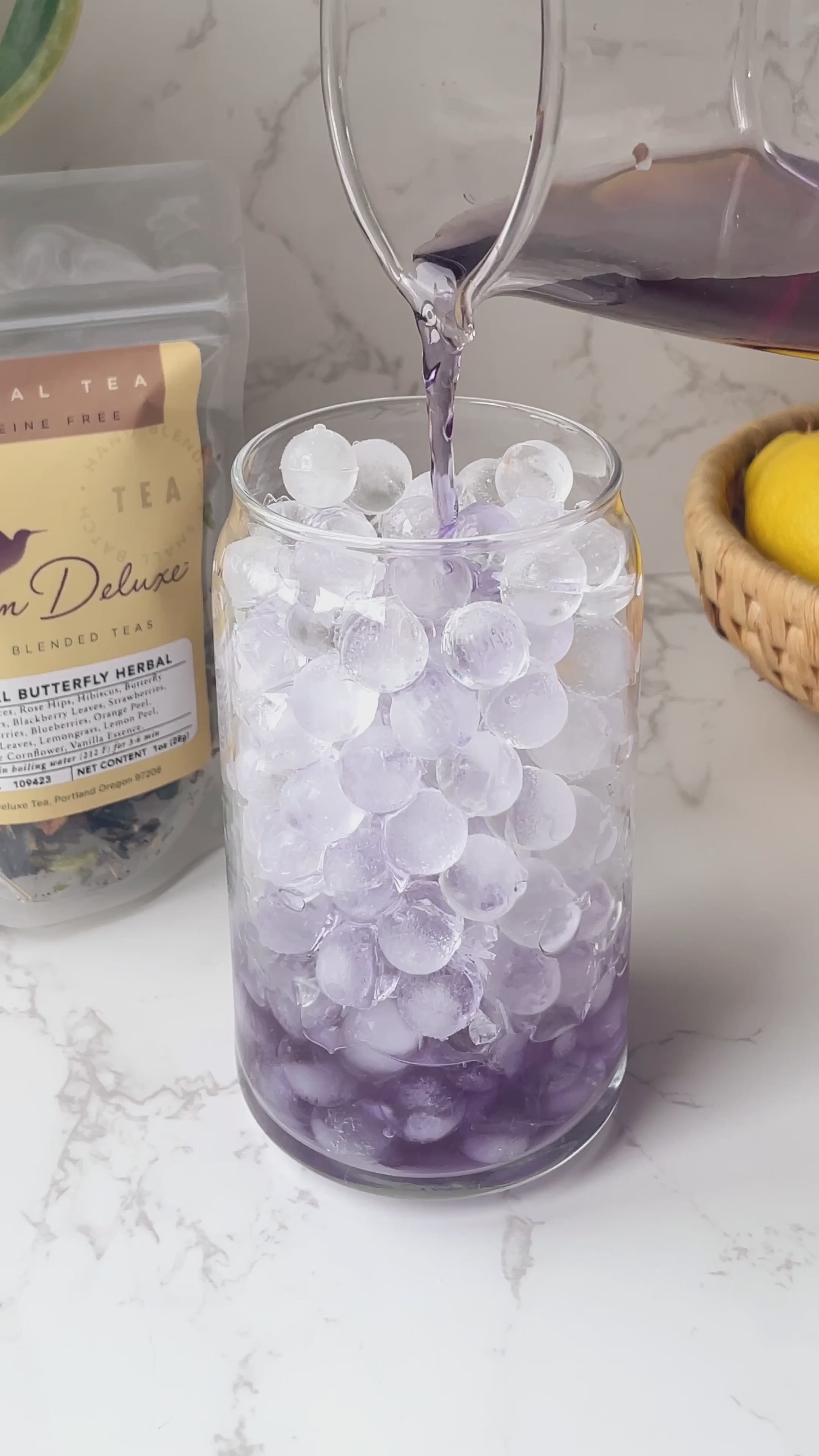 Magical Butterfly Herbal Tea (Butterfly Pea Flower / Berries)