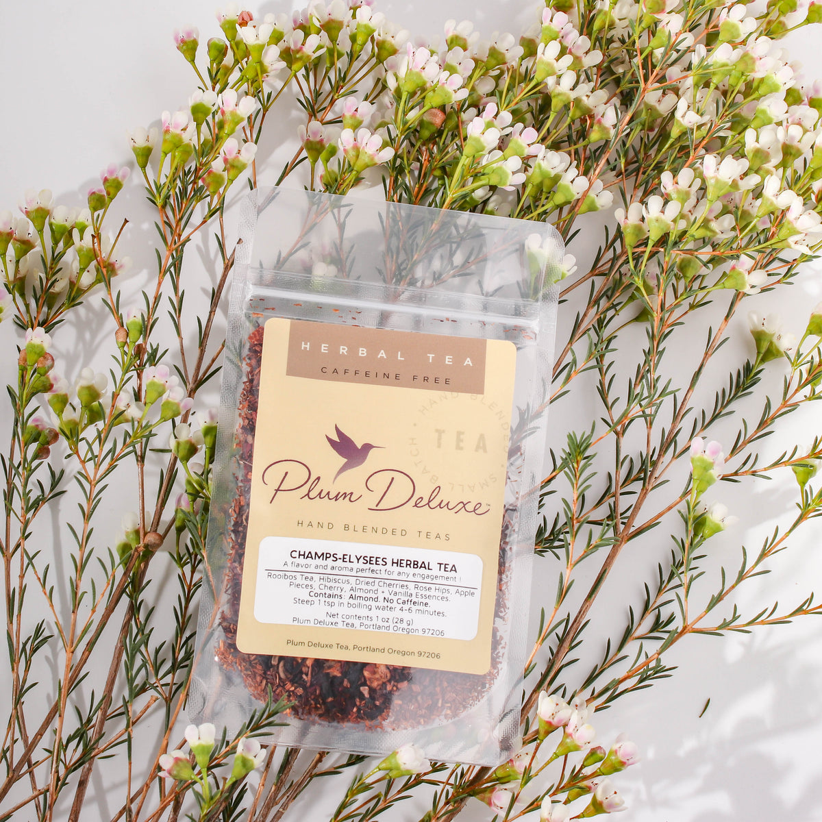 Champs-Élysées Herbal Tea (Tart Cherry-Almond)