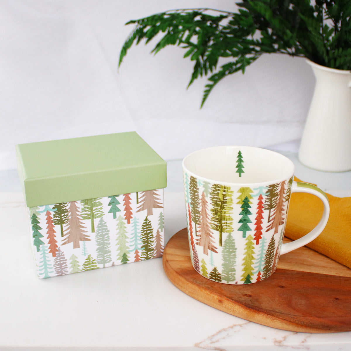 Festive Trees Mug