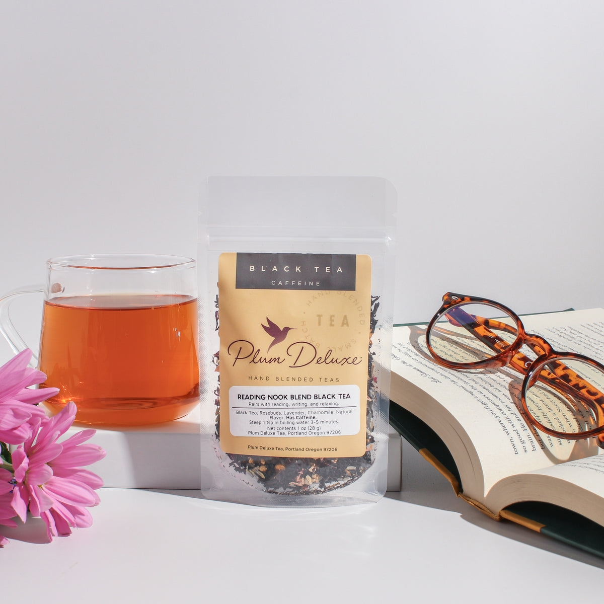 Reading Nook Tea Blend Black Tea (Rose - Lavender - Chamomile)