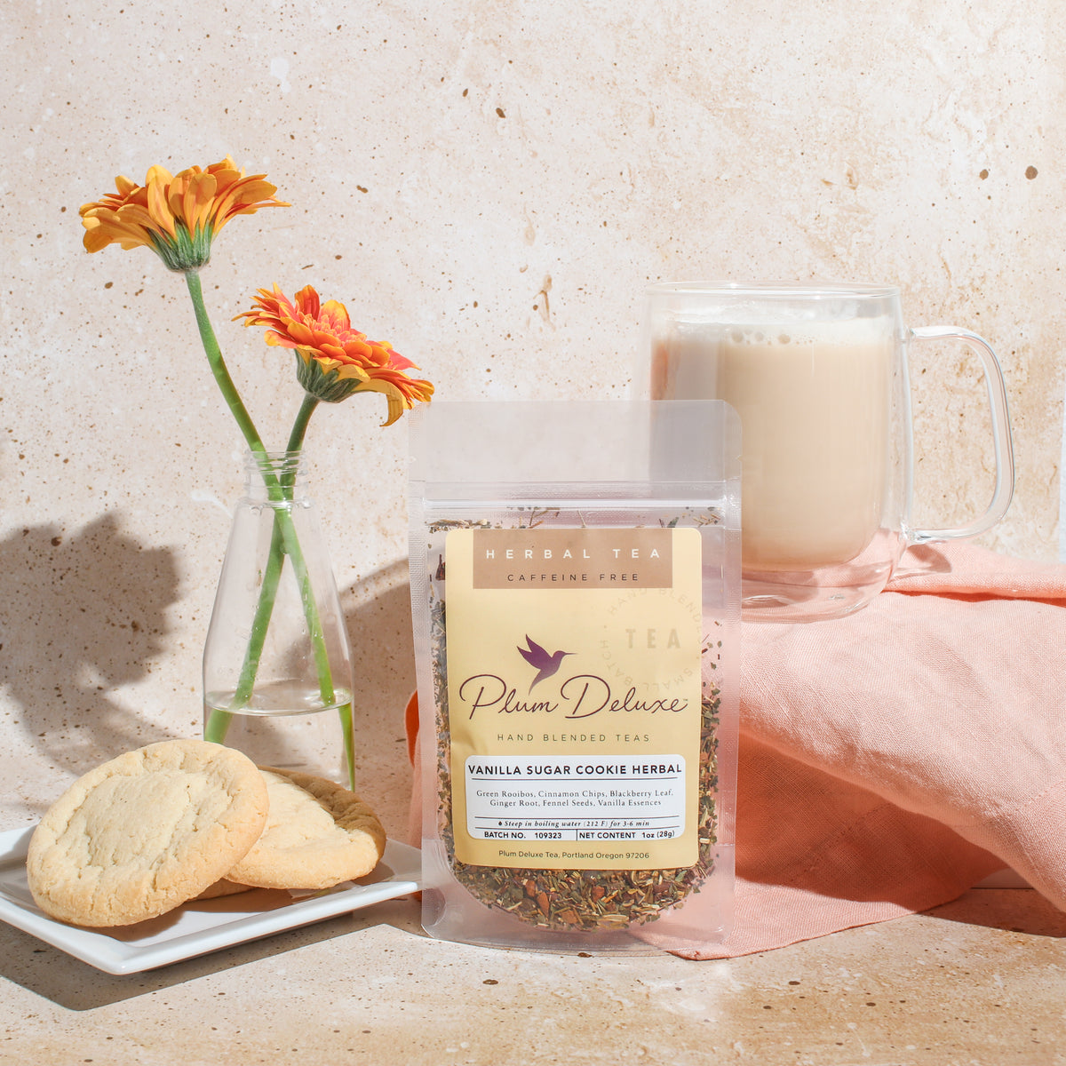 Vanilla Sugar Cookie Herbal Dessert Tea