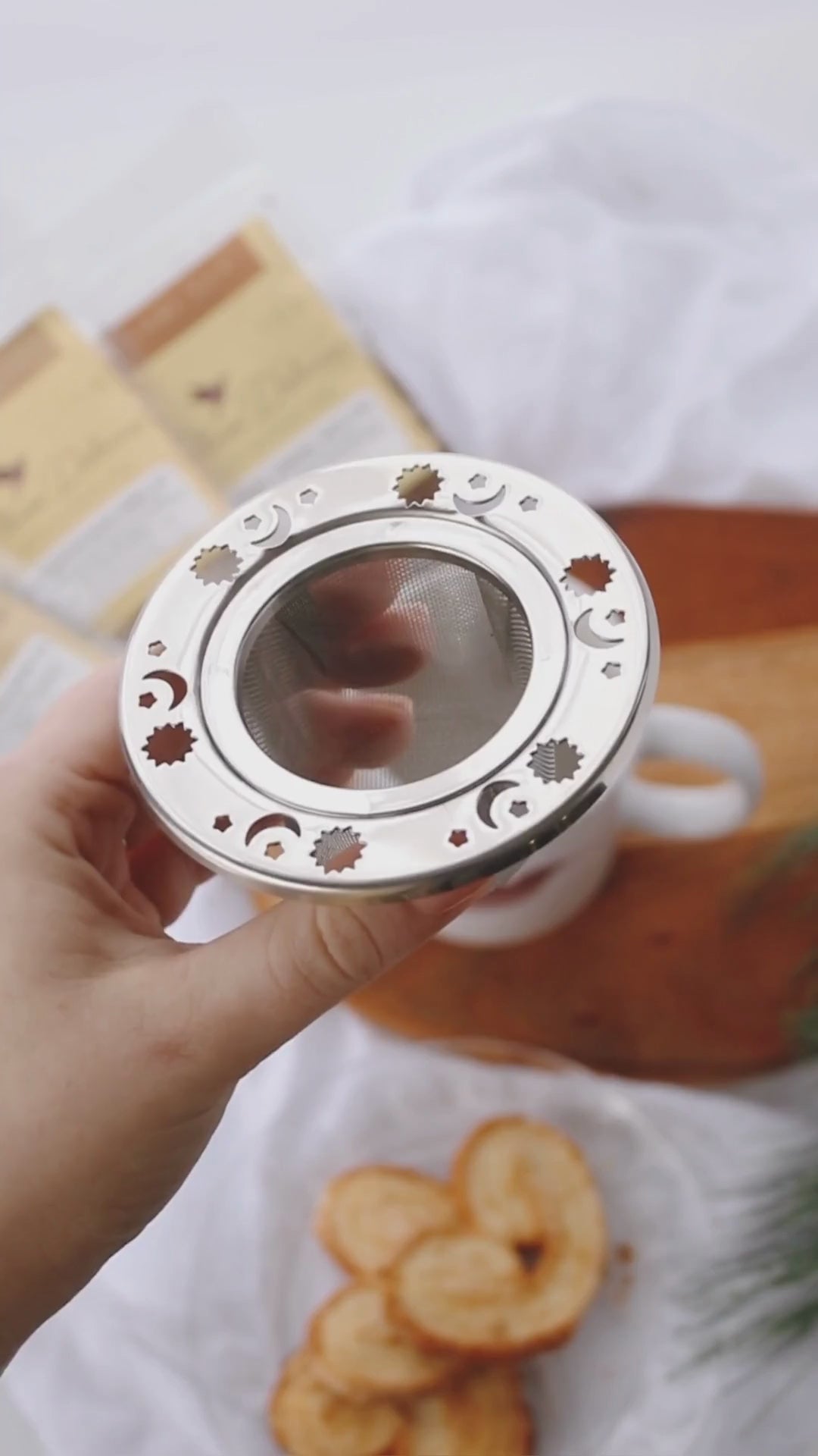 Celestial Mesh 'Nest' Tea Infuser